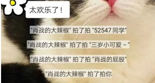 拍一拍怎么设置好玩的文字 拍一拍怎么设置好玩的文字