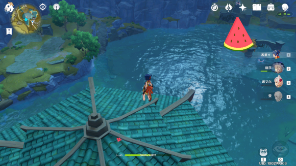 原神绝云间怎么放水