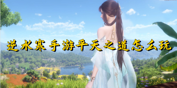 逆水寒手游平天之道怎么玩