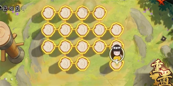 功夫季功夫一笔画第21关怎么过