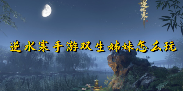 逆水寒手游双生姊妹怎么玩