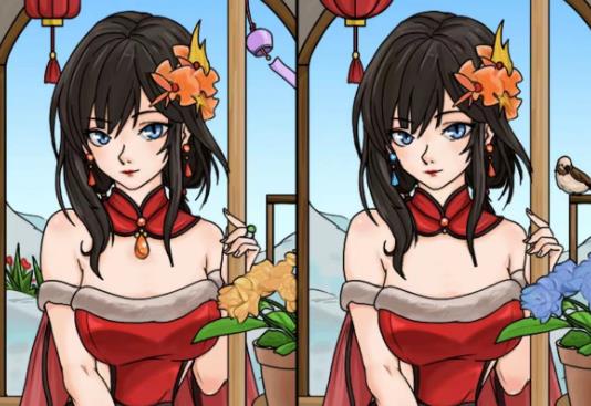 疯狂梗传美女找不同47通关攻略