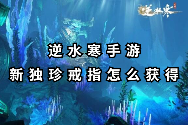 逆水寒手游新独珍戒指怎么获得