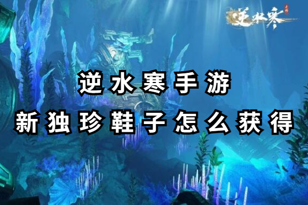 逆水寒手游新独珍鞋子怎么获得