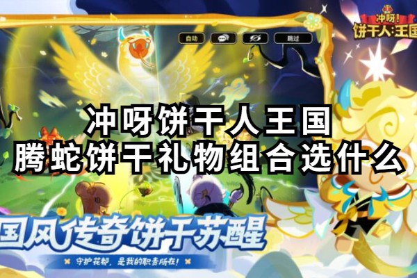 冲呀饼干人王国腾蛇饼干礼物组合选什么