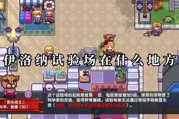 伊洛纳试验场在什么地方