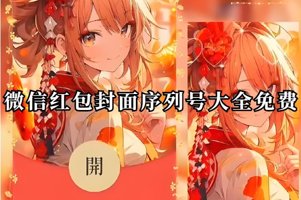 微信红包封面序列号大全免费