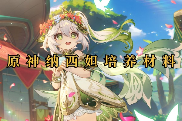 原神纳西妲培养材料