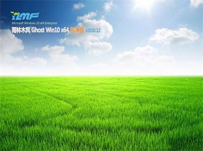 雨林木风Ghost Win10 x64位 家庭纯净版v2020.12